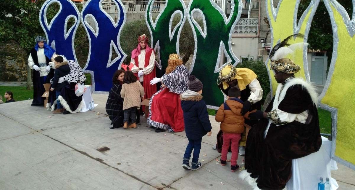 Los Reyes Magos en Sanxenxo