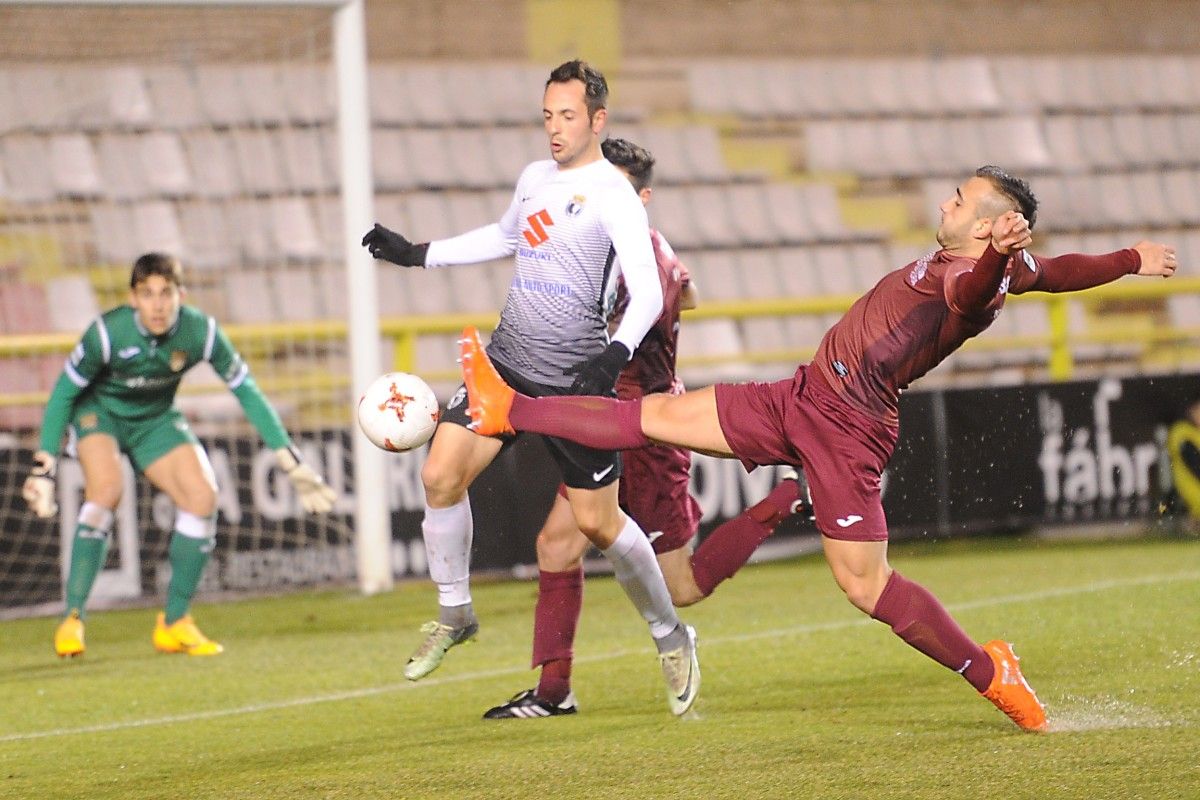 Partido de Copa Federación entre Burgos e Pontevedra no Plantío