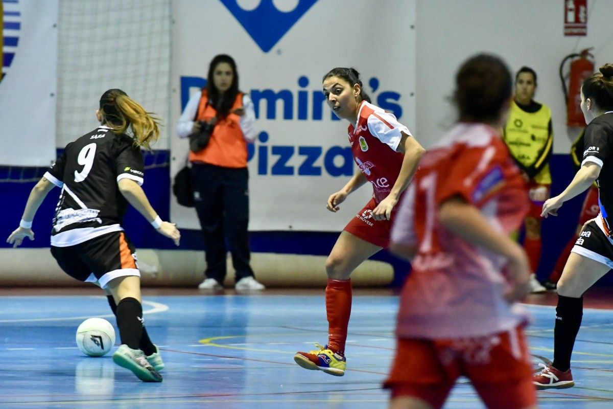 Partido entre Poio Pescamar e Universidad de Alicante na Seca