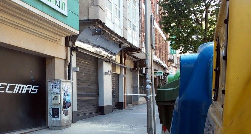 Exteriores de la discoteca Carabás, en Cobián Roffignac