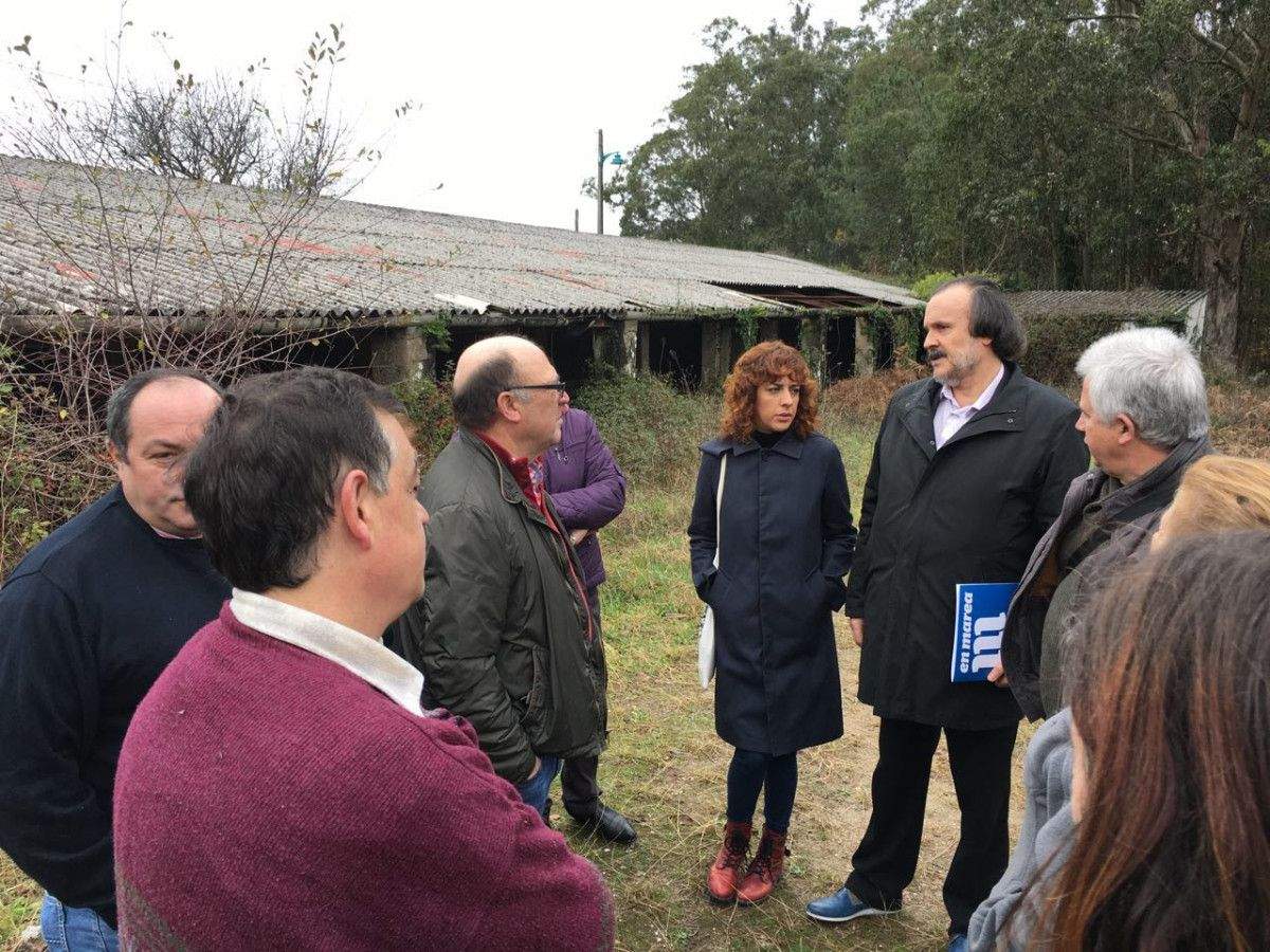 Miembros de En Marea en Monte Penizas de Marín
