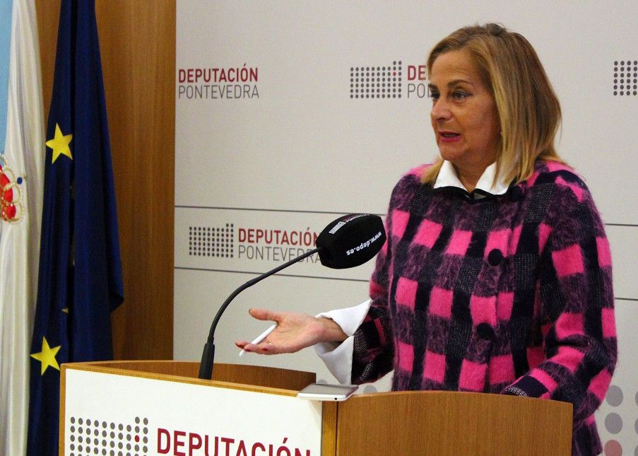 Carmela Silva, presidenta de la Deputación de Pontevedra