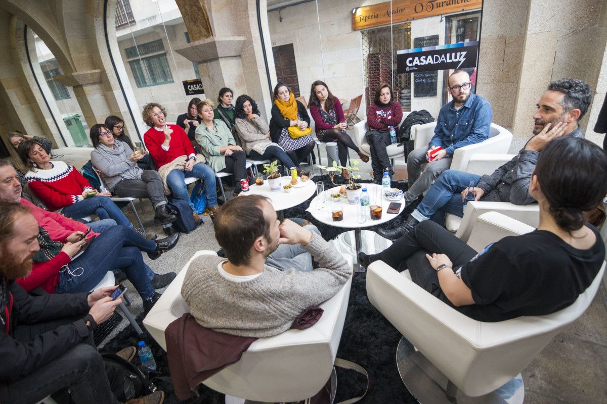 Café organizado por el Pazo da Cultura con Jorge Drexler