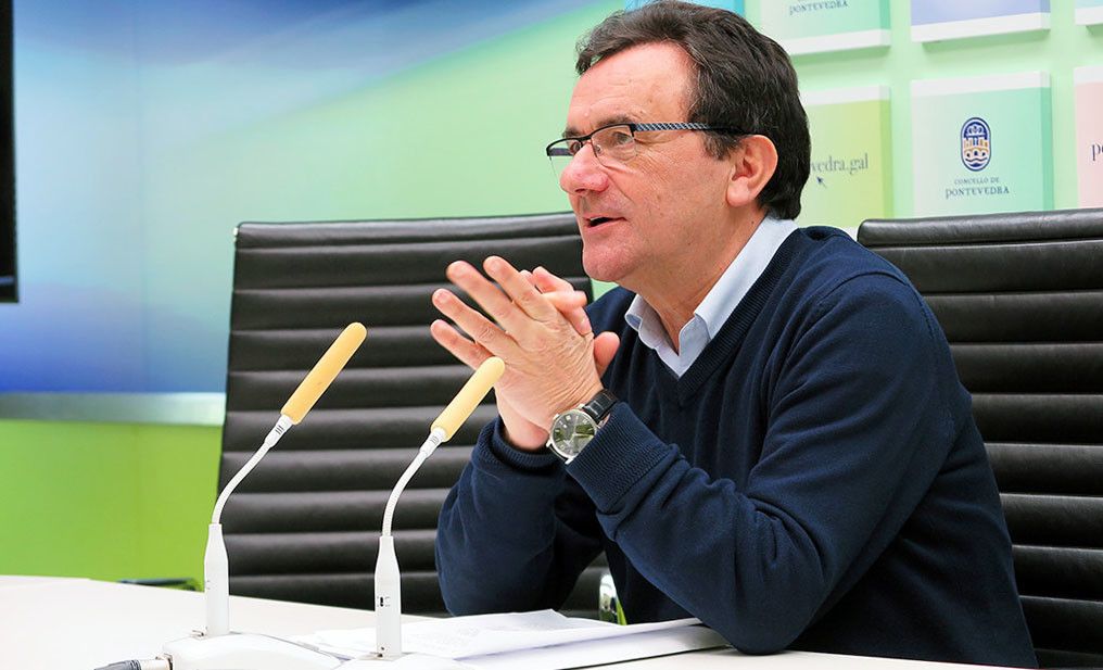 Raimundo González, voceiro do goberno local de Pontevedra