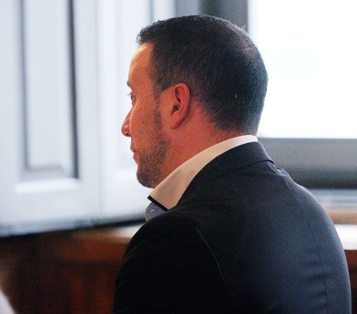 Juan Carlos Santórum, en la Audiencia de Pontevedra 
