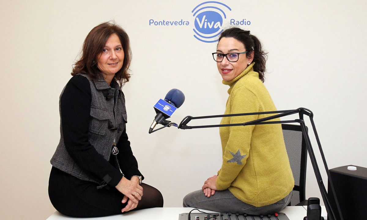 Charo Castro no Cara a cara de PontevedraViva Radio