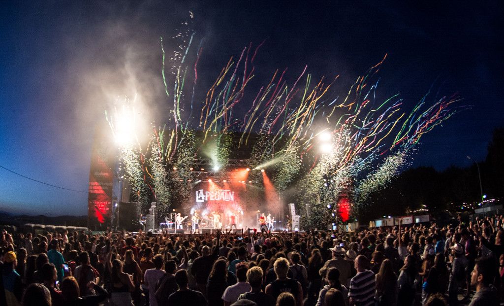Concierto de La Pegatina no festival Revenidas 2017
