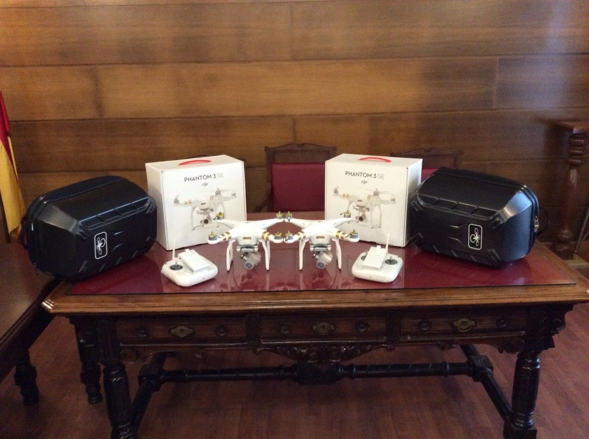 Drones adquiridos para Protección Civil Drones adquiridos para Protección Civil