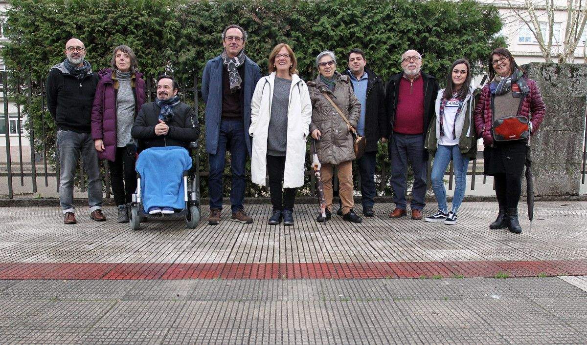 Luís Rei presenta os avais para ser candidato de Marea á alcaldía de Pontevedra
