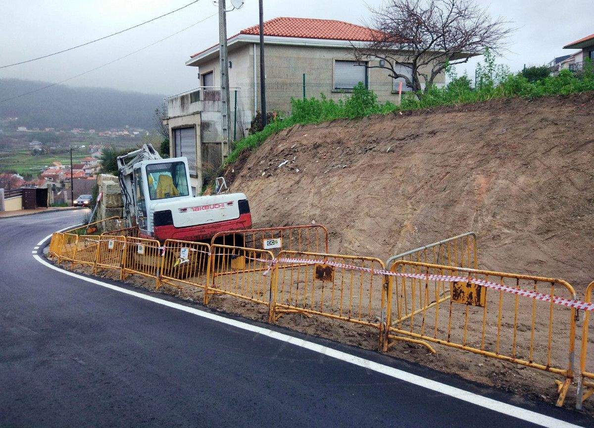 Obras en la carretera