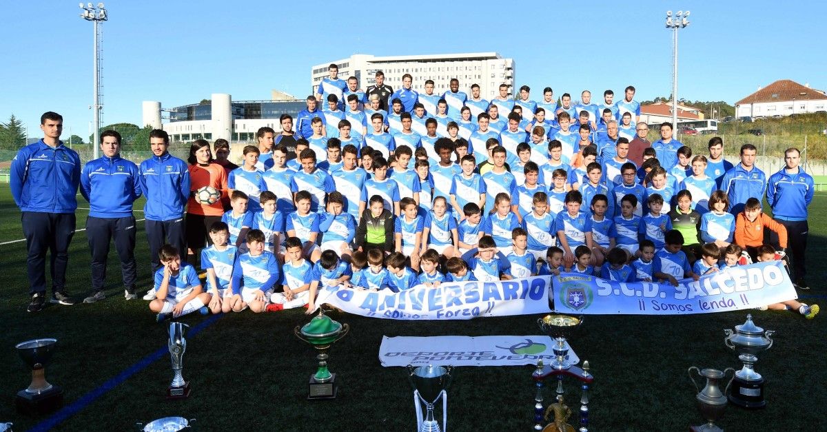 Presentación oficial da SCD Salcedo no seu 70 aniversario