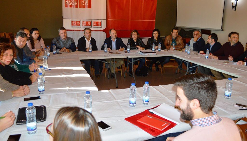 Reunión en Vilaboa da executiva do PSdeG-PSOE de Pontevedra 