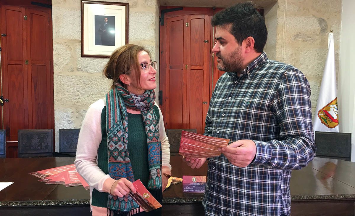 Gregorio Agís, en la presentación de la oferta formativa de Poio para 2018