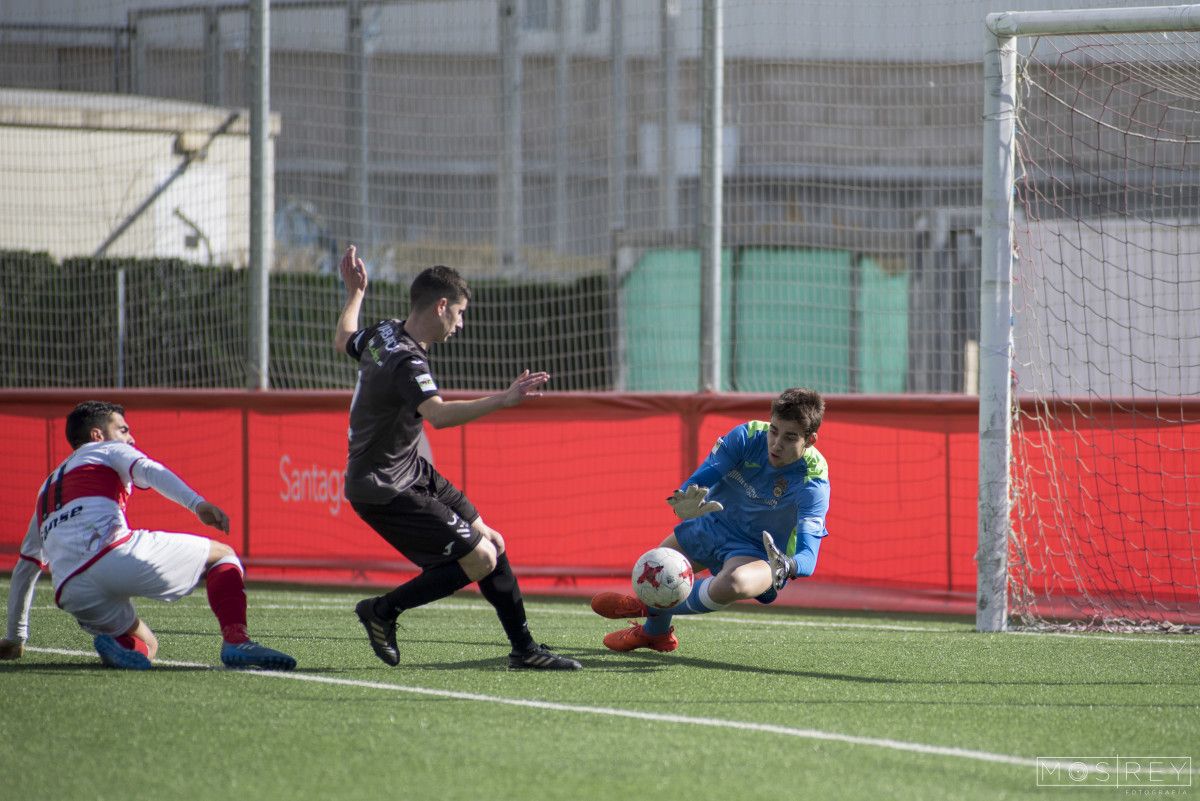 Anxo, en el partido entre San Sebastián de los Reyes y Pontevedra