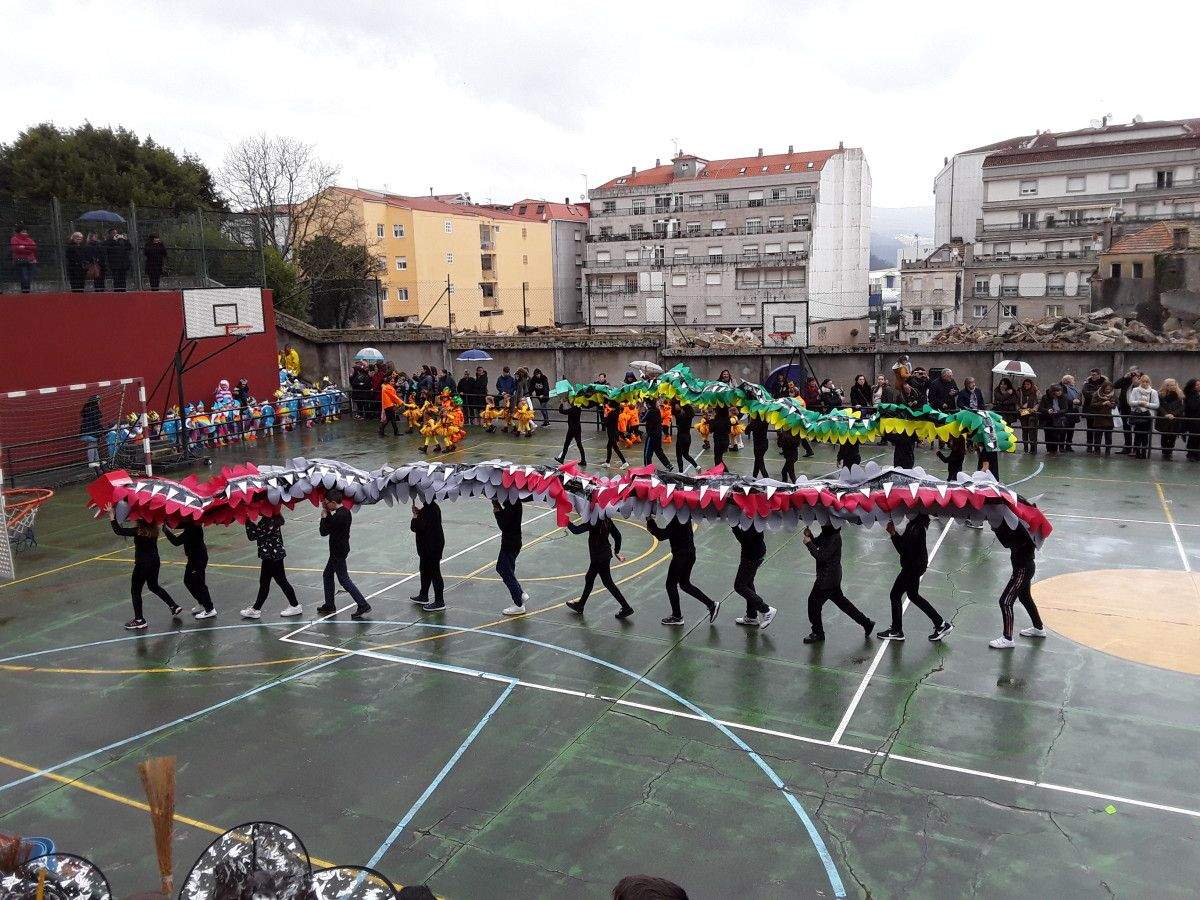 Entroido no colexio A Inmaculada de Marín Entroido no colexio A Inmaculada de Marín