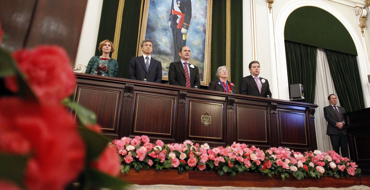 Inauguración del Congreso Internacional de la Camelia