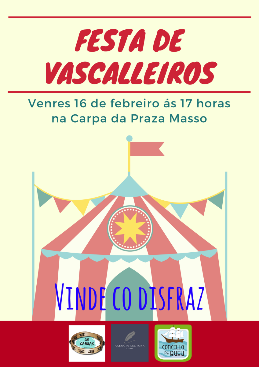 Cartaz da Festa de vascalleiros de Bueu Cartaz da Festa de vascalleiros de Bueu