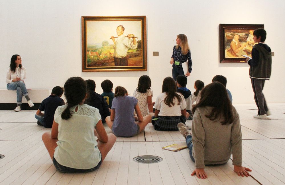 Participantes no programa educativo "Somos Sexto"