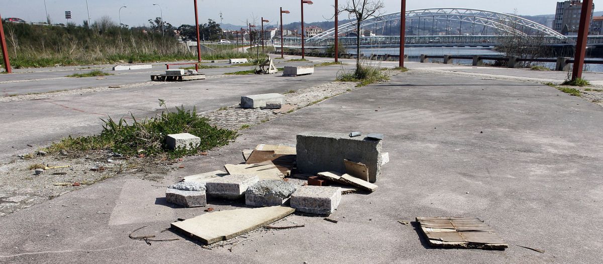 Terrenos en los que se construirá el Skate park