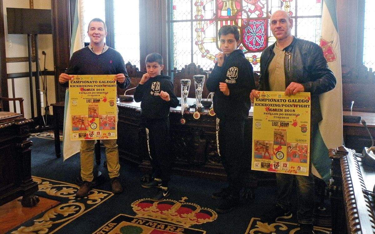 Presentación do Campionato Galego de Kick Boxing en Marín