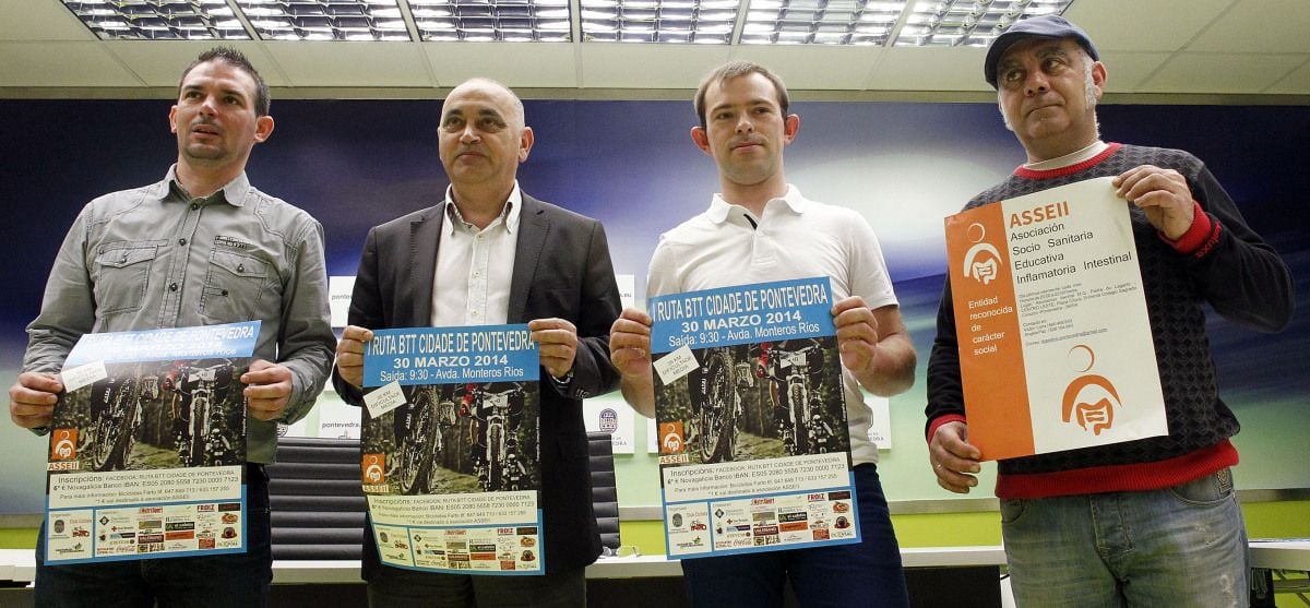 Presentación de la I Ruta BTT Cidade de Pontevedra
