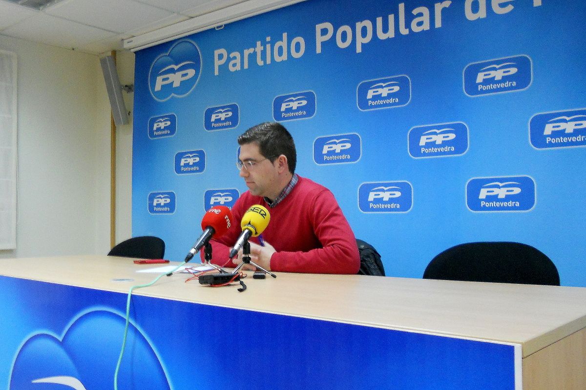 El concejal del Partido Popular, Pablo Fernández