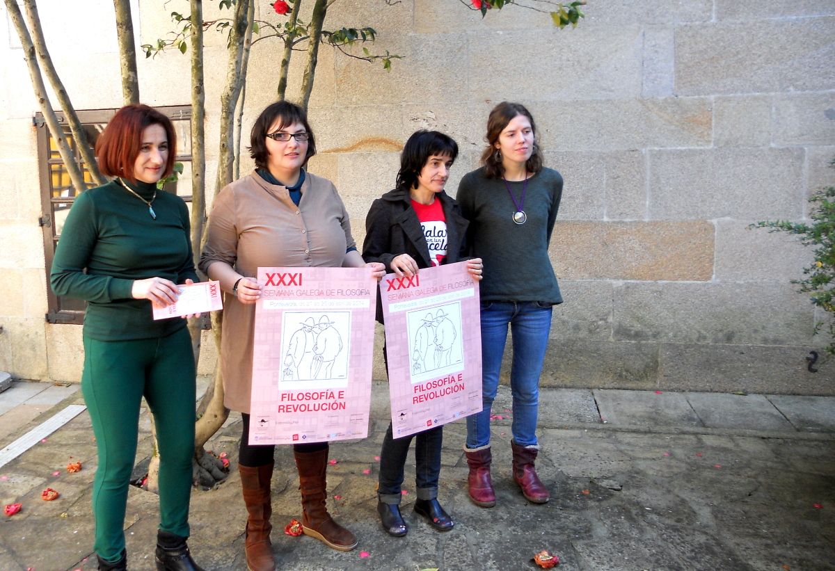 Responsables del Aula Castelao presentan la XXXI Semana Galega de Filosofía