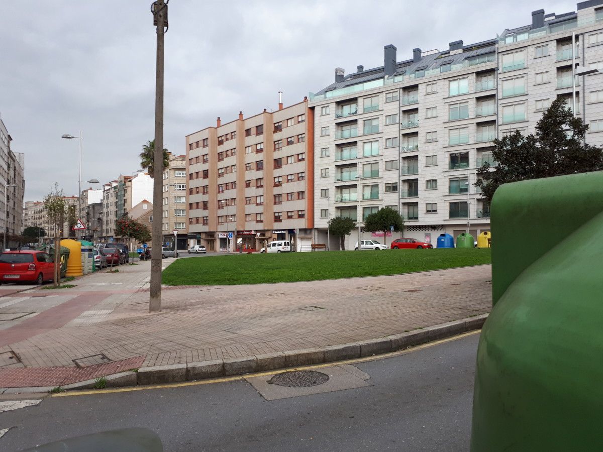 Zona onde está previsto instalar o composteiro en Eduardo Pondal