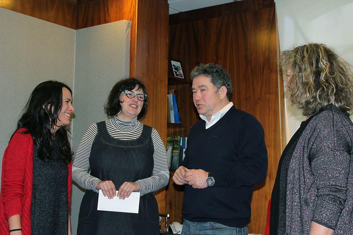 Recepción do alcalde á Aula Castelao de Filosofía