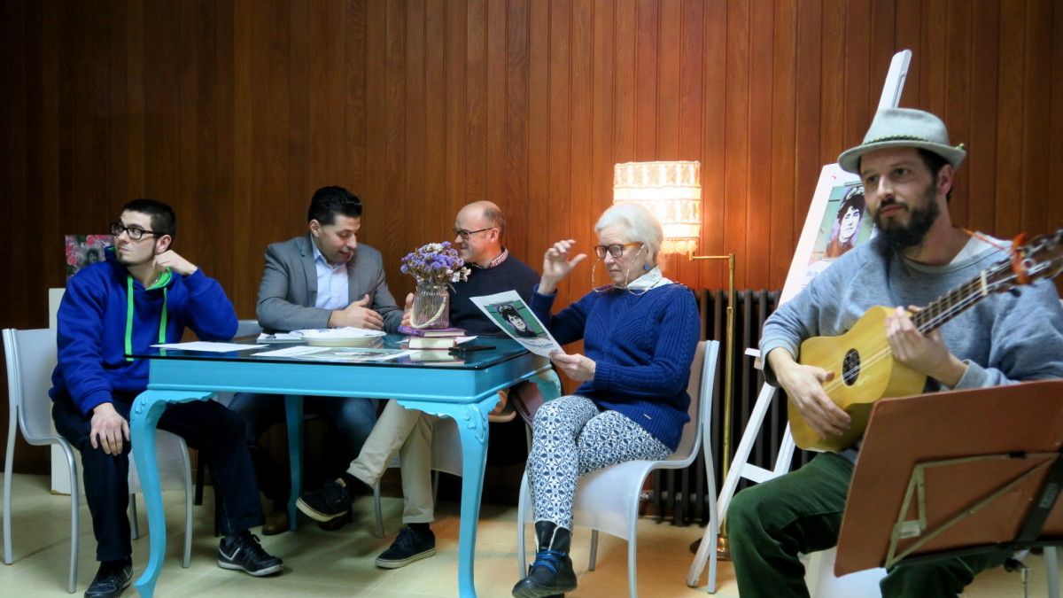 Acto de homenaje a Rosalía de Castro en la Casa da Cultura