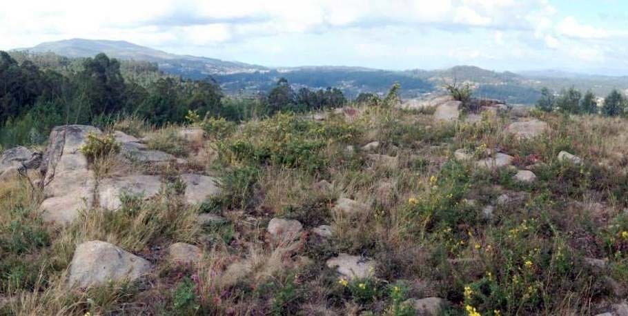 Petróglifo de Pedra Mirtada, en Barro