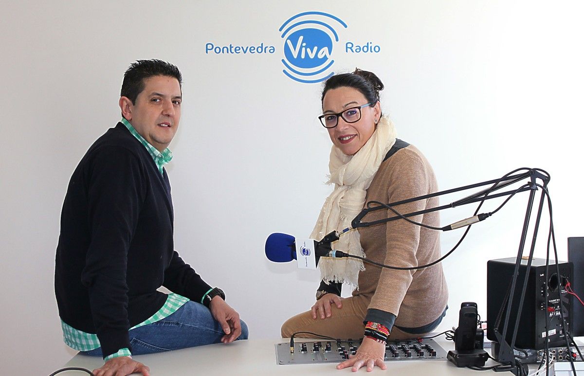 Miguel Doallo, psicólogo dos ERÍES de Cruz Roja, no Cara a cara de PontevedraViva Radio
