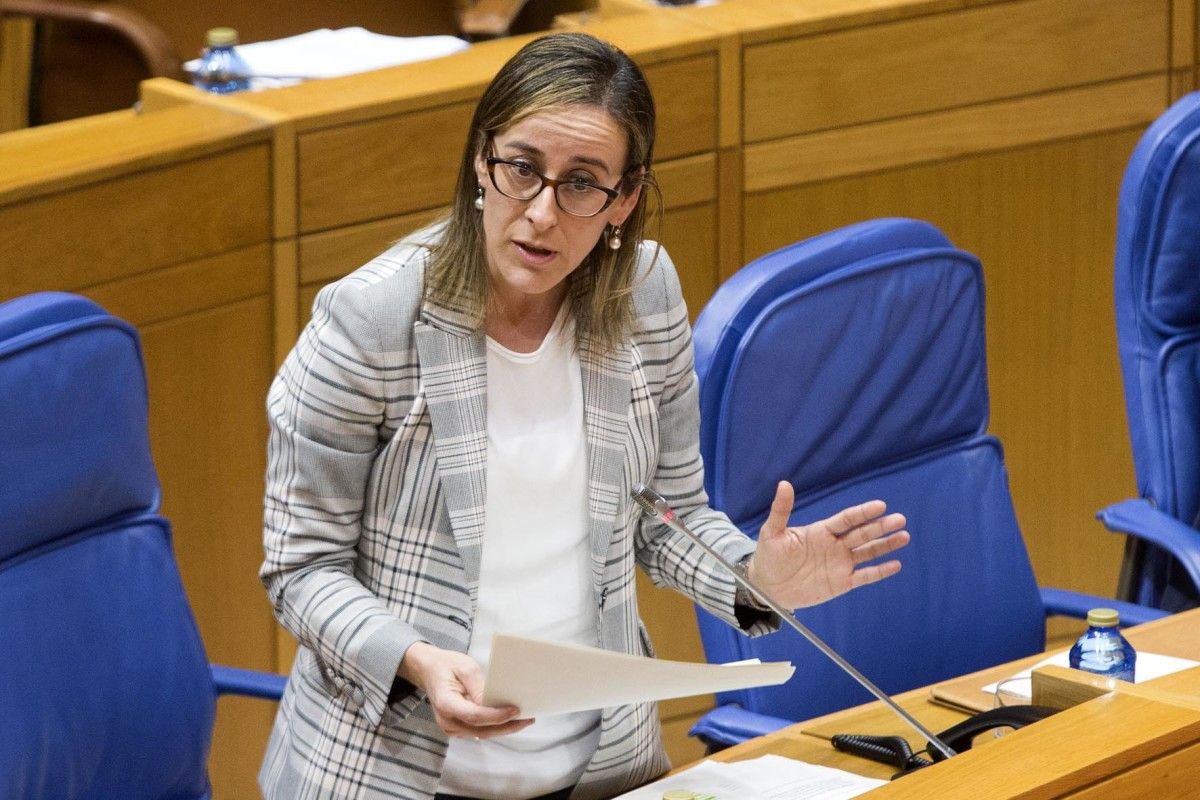 Ethel Vázquez, conselleira de infraestruturas