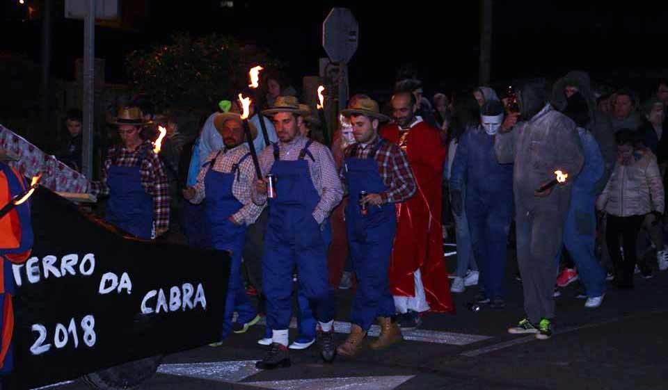 Enterro da cabra, en Vilalonga Enterro da cabra, en Vilalonga