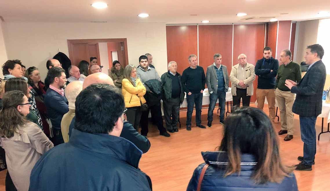Xuntanza do PP cos seus coordinadores no Hotel Rías Bajas
