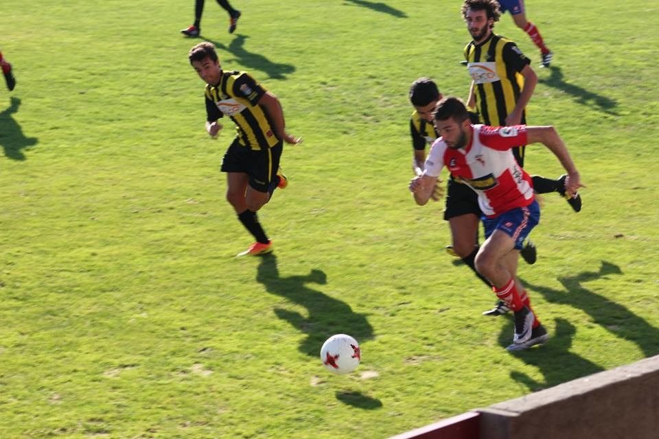 Partido entre Arosa e Ribadumia na Lomba 