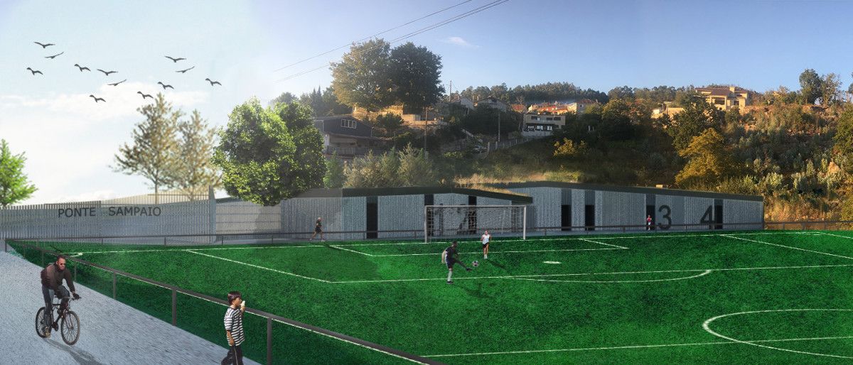 Proxecto do novo campo de fútbol de Ponte Sampaio