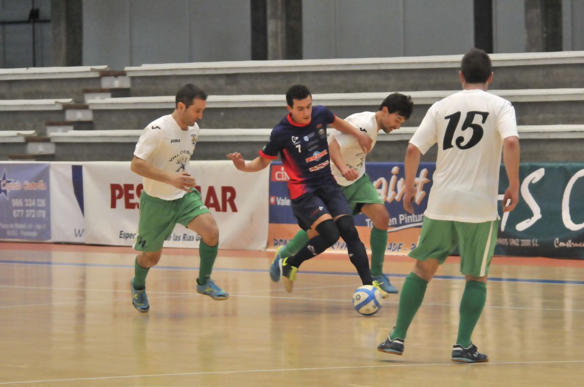 Partido entre Leis Pontevedra e Vilalba FS