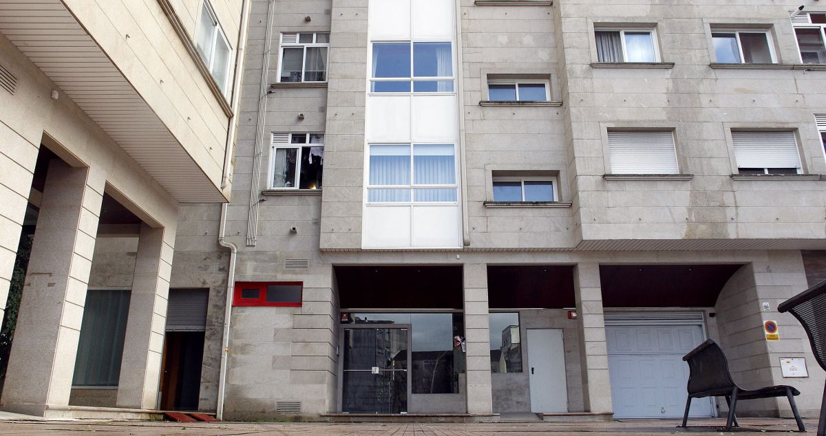 Edificio de Amado Carballo donde tuvo lugar el crimen