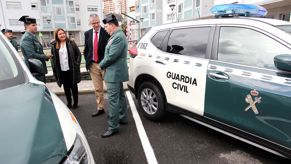 Renovación del parque móvil de la Guardia Civil de Pontevedra