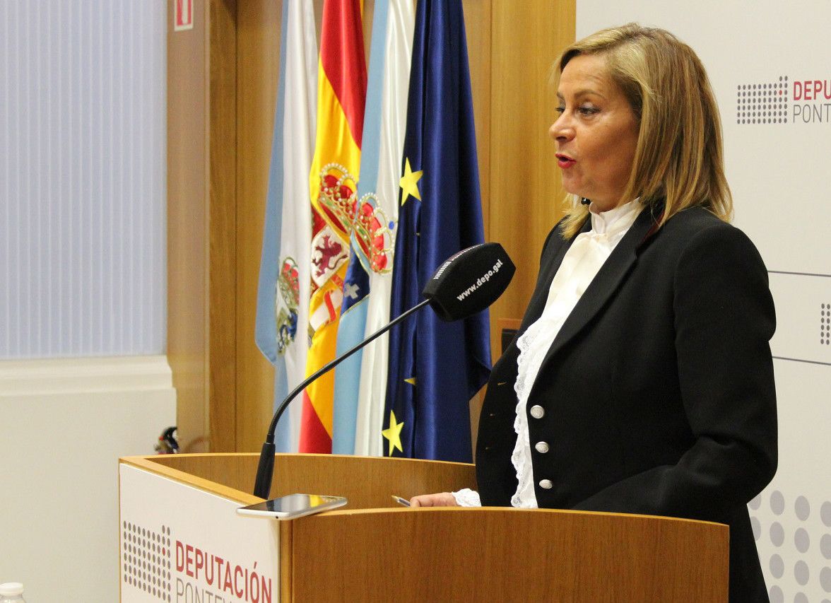 Carmela Silva, presidenta da Deputación de Pontevedra