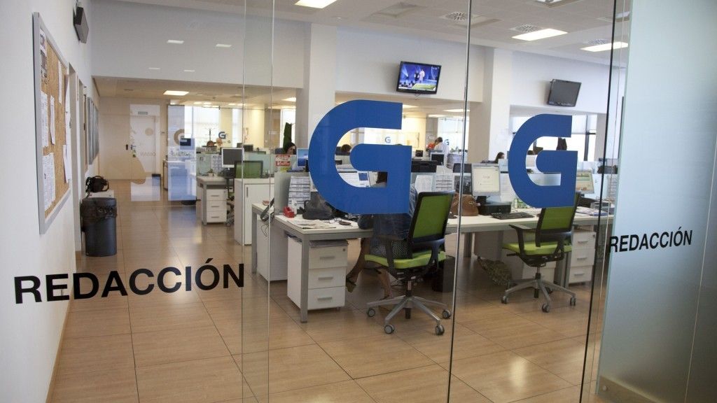 Redacción da Radio Galega en San Marcos