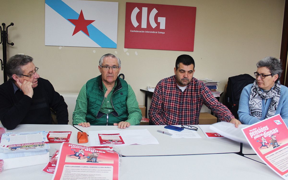 A CIG reclama pensións dignas