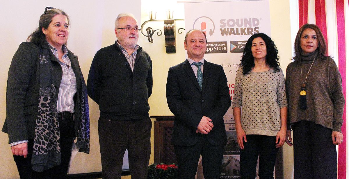 Presentación de la audio-guía de la ciudad de Pontevedra