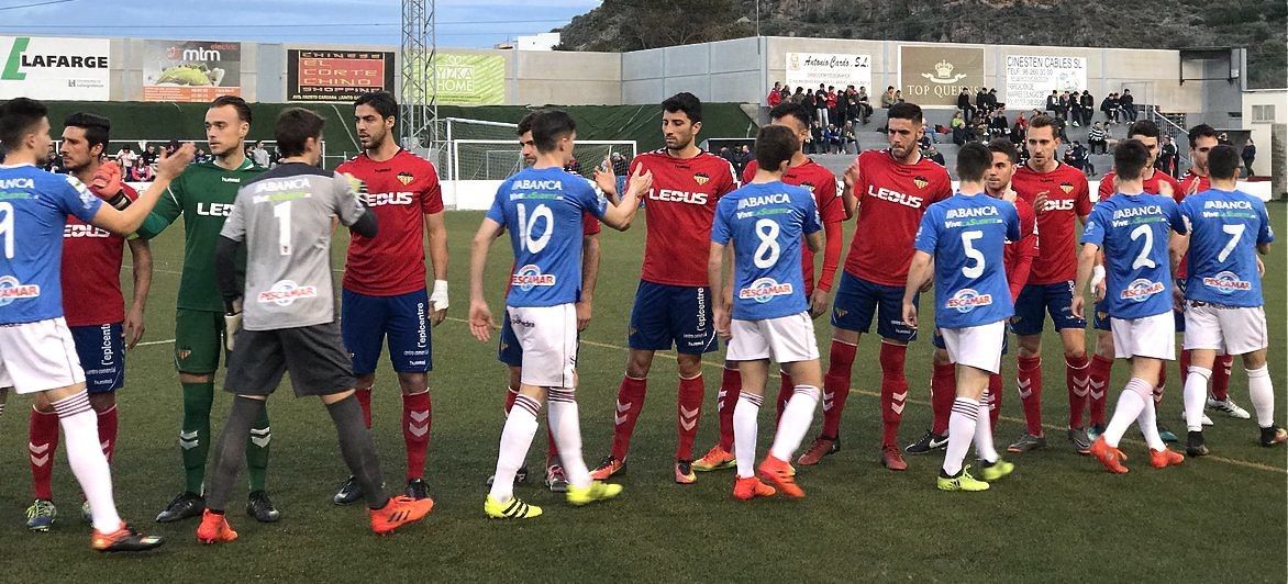 Partido entre Atlético Saguntino e Pontevedra