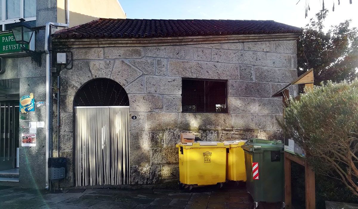 Antigo lavadoiro termal en Cuntis