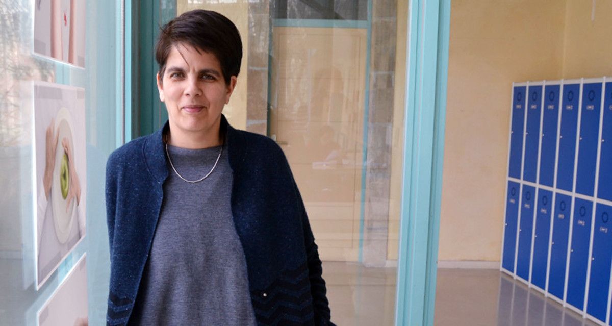 Silvia García, decana da Facultade de Belas Artes de Pontevedra