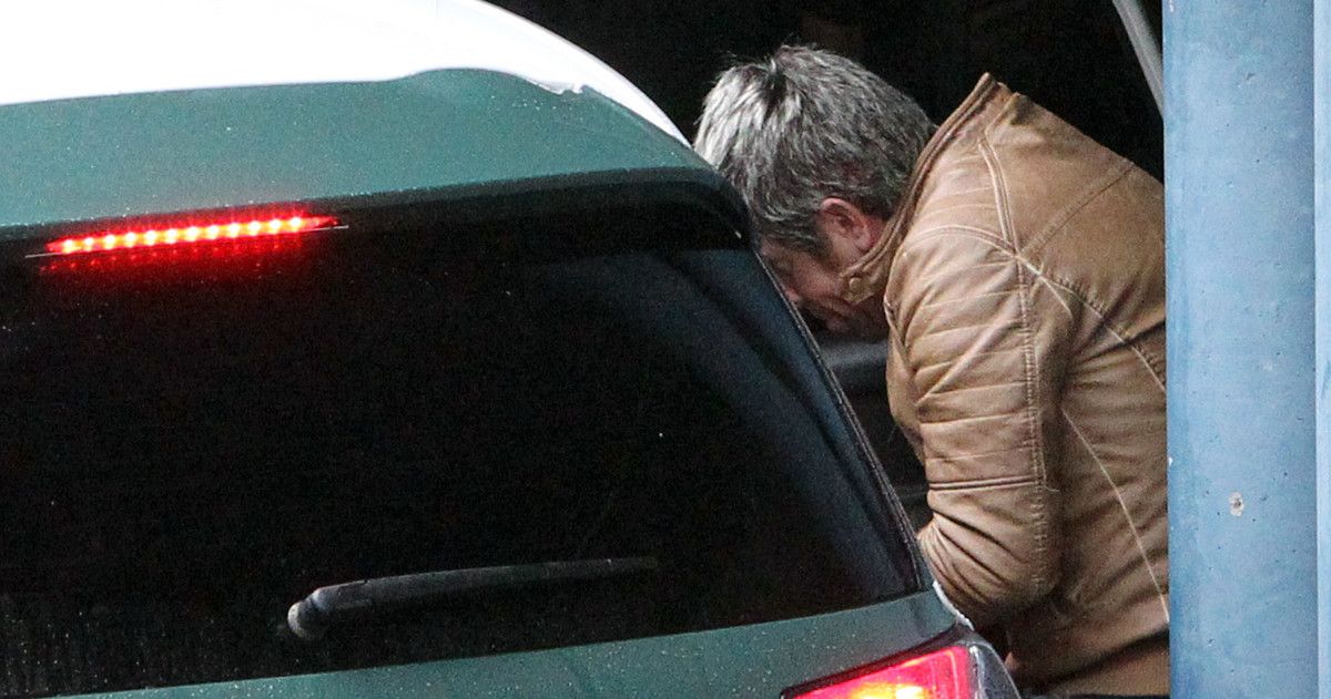 José Enrique Abuín, 'El Chicle', a su salida de los juzgados de A Parda