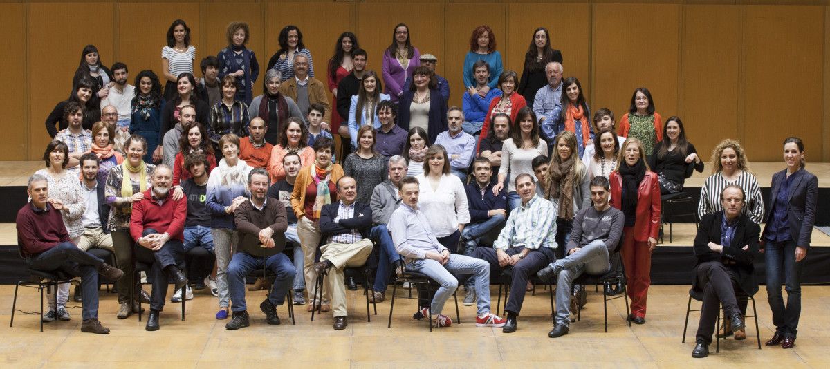 Coro da Orquestra Sinfónica de Galicia.