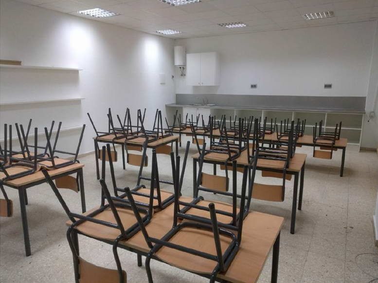Neste aula do CEIP O Telleiro habiliatarase o comedor